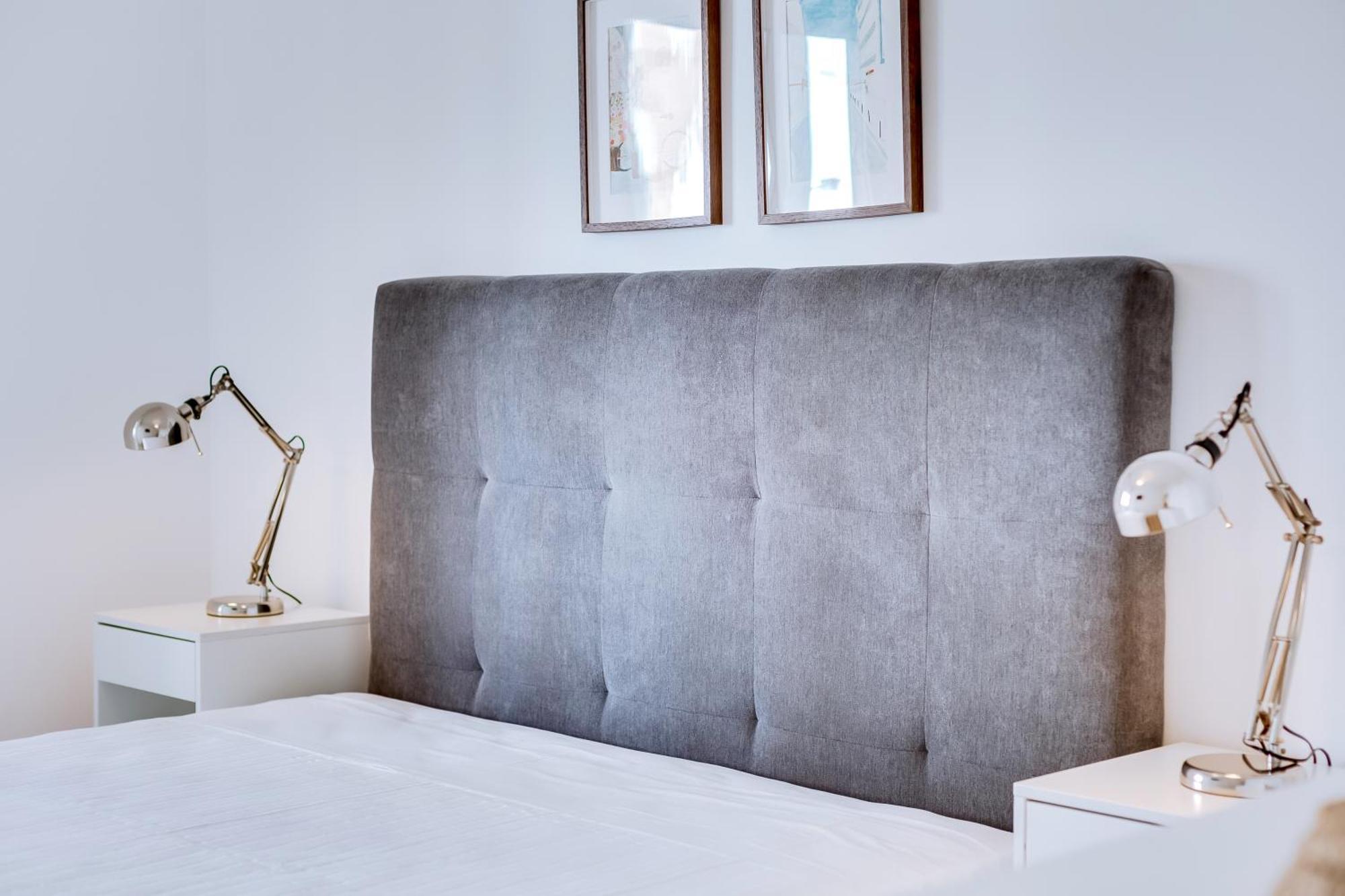 Al - Apartamento Egas Moniz Quarteira Bagian luar foto