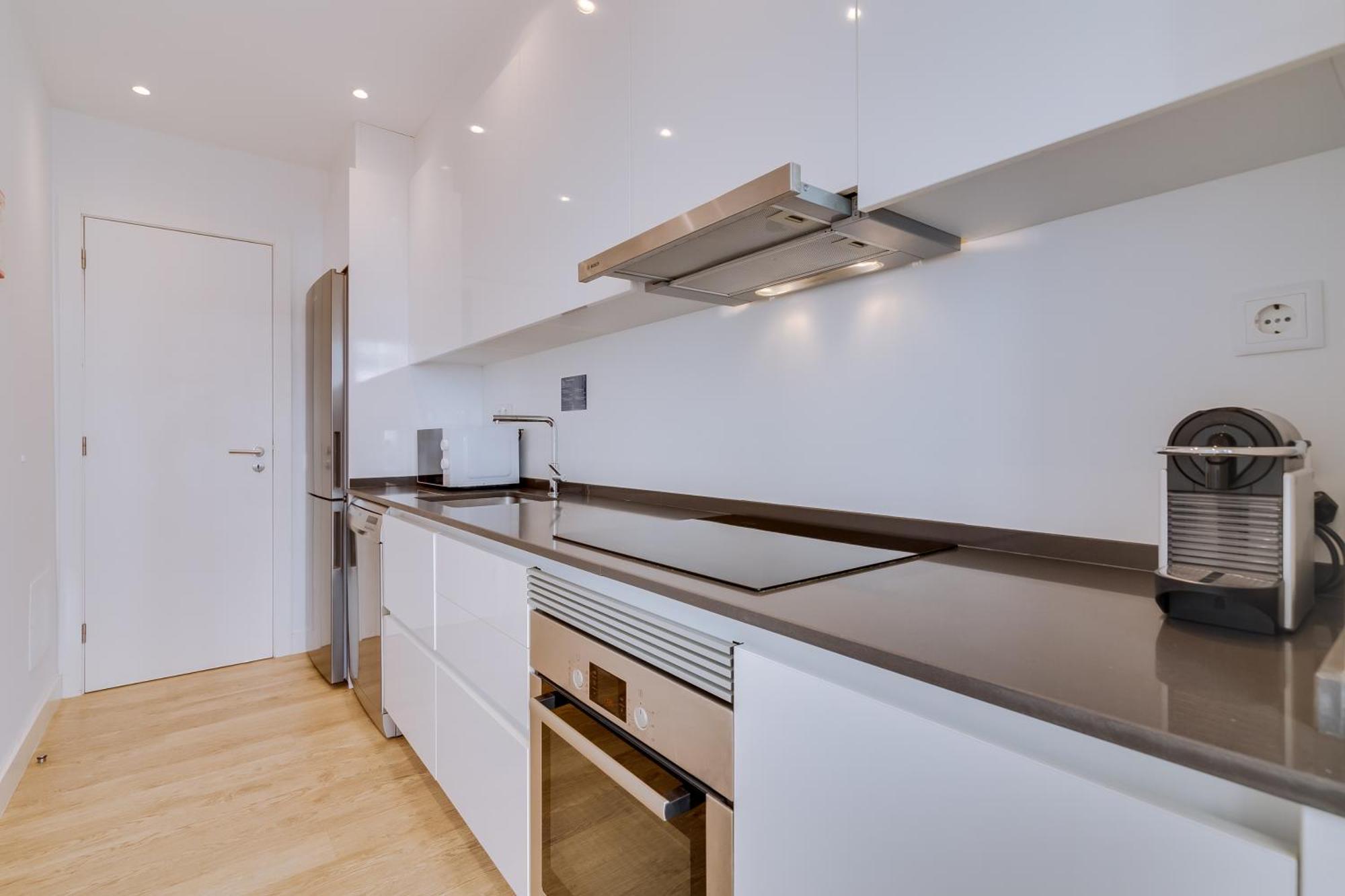 Al - Apartamento Egas Moniz Quarteira Bagian luar foto